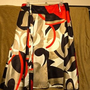Skirt, size 12, multiple colors,  belt